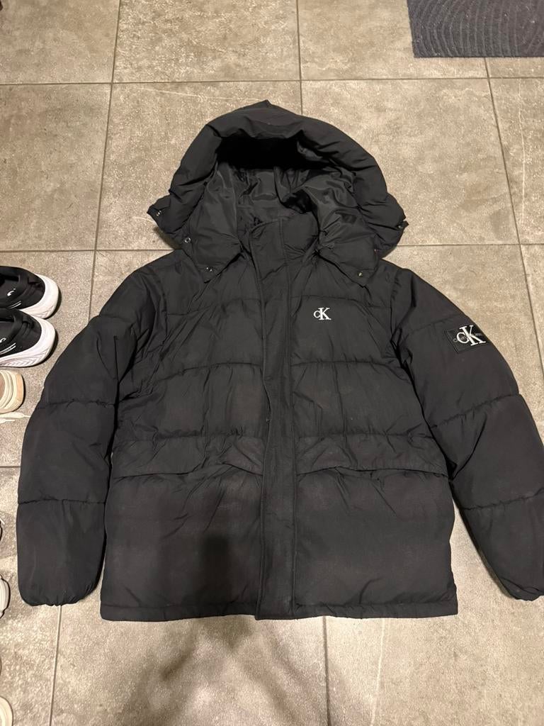 Winterjas Calvin Klein, Calvin Klein, Maat 48/50 (M), Zwart, Ophalen of Verzenden