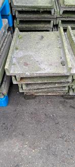 beton wegels  0.50 m x 0.75 m  met rand, Tuin en Terras, Tegels en Klinkers, Ophalen, Gebruikt, Beton