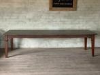 Boerentafel - 300 x 99 cm + 78 cm hoog / 2 lades, Huis en Inrichting, Tafels | Eettafels, 200 cm of meer, 50 tot 100 cm, Landelijk