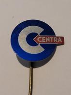 gouden CENTRA reclamespeld of pin, Ophalen of Verzenden, Gebruikt, Overige typen