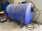 Dubbelwandige mazouttank met pomp, Ophalen