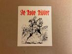 Sticker De Rode Ridder, Verzamelen, Ophalen of Verzenden