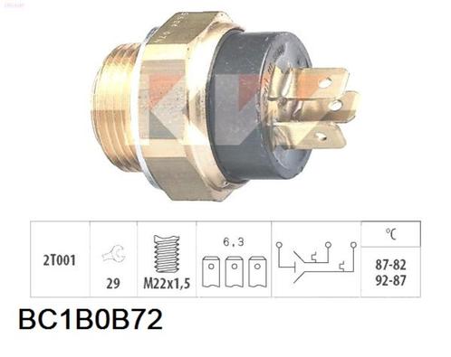 Autoradiator thermoventilator 550 606 KW, Auto-onderdelen, Motor en Toebehoren, Citroën, Peugeot, Gereviseerd, Ophalen of Verzenden