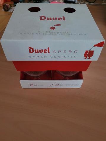 Duvel aperoglazen. beschikbaar voor biedingen