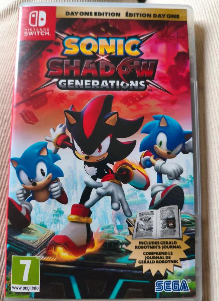 Nintendo Switch sonic shadow generations, Consoles de jeu & Jeux vidéo, Jeux | Nintendo Switch, Enlèvement ou Envoi