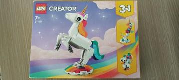 LEGO Creator 3in1 Magische Eenhoorn Speelgoed Set – 31140