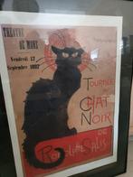 1 tourposter van het zwarte kattentheater van Bergen, Verzamelen, Posters, Reclame, Zo goed als nieuw, Ophalen, Deurposter of groter