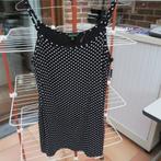 Kleedje zwart witte stippen Tricotto mt S, Neuf, Tricotto, Enlèvement ou Envoi, Taille 36 (S)