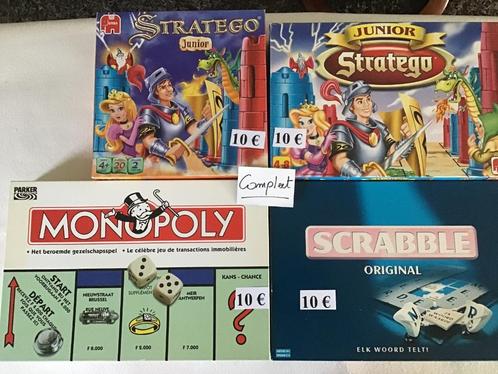 4 jeux de société pour seulement 10 euros par jeu, Hobby & Loisirs créatifs, Jeux de société | Jeux de plateau, Comme neuf, Enlèvement ou Envoi