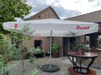 Duvel Parasol - 3,50m x 3,50m - wit, Tuin en Terras, Ophalen, Zo goed als nieuw, Waterdicht, Stokparasol