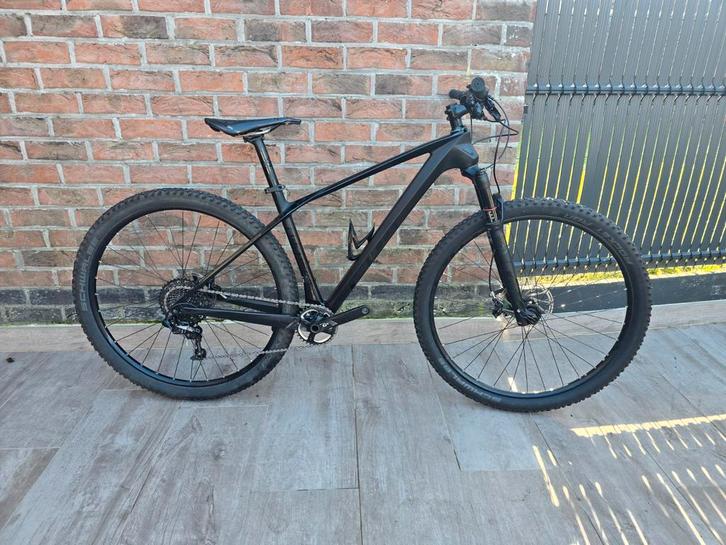 Mountainbike Ghost carbon maat Medium, Fietsen en Brommers, Fietsen | Mountainbikes en ATB, Gebruikt, Heren, Trek, 53 tot 57 cm