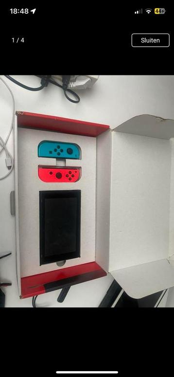 Nintendo switch in doos beschikbaar voor biedingen