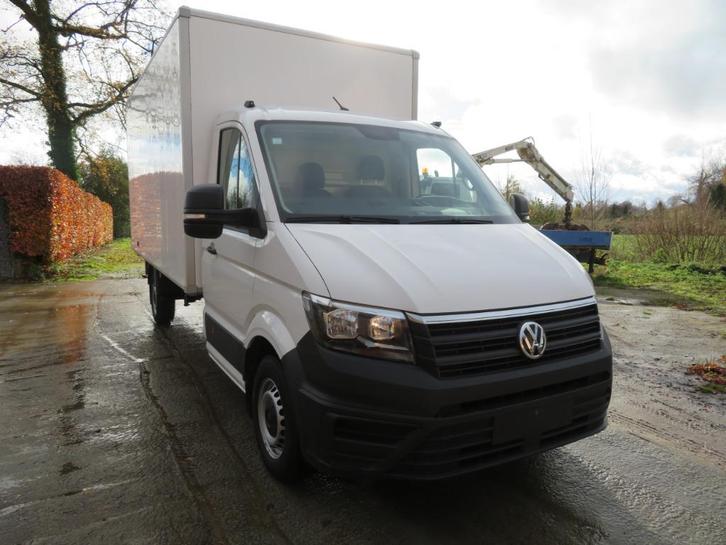 Volkswagen Crafter 2.0 CR TDi Bakwagen L4 - 2021 - €6d, Autos, Camionnettes & Utilitaires, Entreprise, Achat, ABS, Caméra de recul