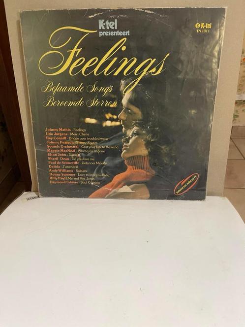 K-TEL Lp  FEELINGS, Cd's en Dvd's, Vinyl | Pop, Gebruikt, 1960 tot 1980, 12 inch, Ophalen of Verzenden
