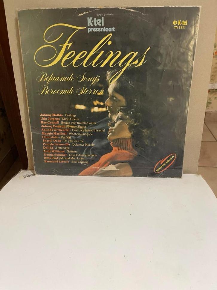 K-TEL Lp  FEELINGS, Cd's en Dvd's, Vinyl | Pop, Gebruikt, 1960 tot 1980, 12 inch, Ophalen of Verzenden