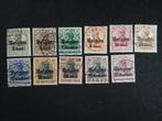 België postzegels 1916., Verzenden, Gestempeld, Gestempeld