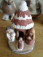 Zeldzame miniatuur kerststal, handmade Peru, Ophalen of Verzenden