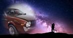 oldtimer Celeste, Auto's, Mitsubishi, Achterwielaandrijving, 4 cilinders, Bruin, 1600 cc