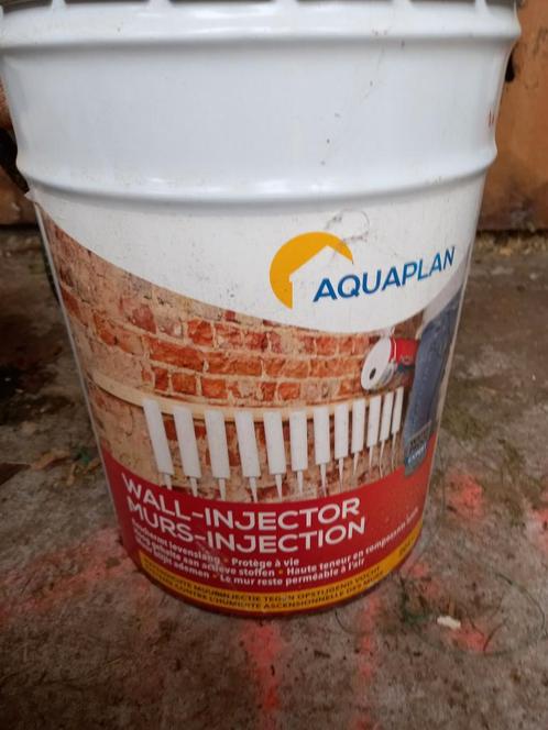 Injection humidité murs Aquaplan, Bricolage & Construction, Peinture, Vernis & Laque, Comme neuf, 20 litres ou plus, Enlèvement ou Envoi