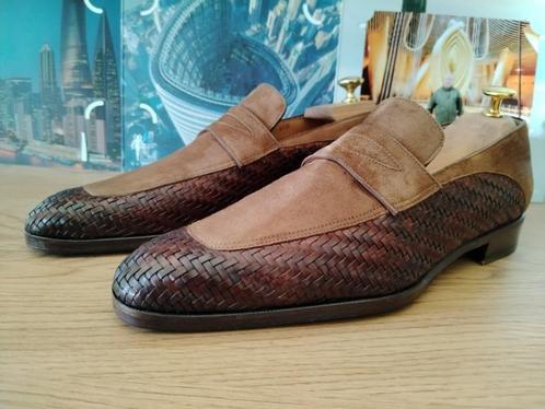 Ducal Firenze herenschoenen maat 42, Kleding | Heren, Schoenen, Zo goed als nieuw, Loafers, Bruin, Verzenden