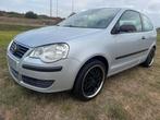 Volkswagen Polo 1.2i / Garantie 12m. (bj 2007), Auto's, Volkswagen, Stof, Gebruikt, Zwart, 1198 cc
