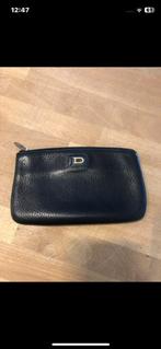 Delvaux portemonnee, Handtassen en Accessoires, Ophalen of Verzenden, Gebruikt, Blauw, Leder