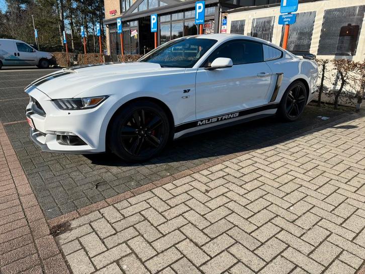 Ford Mustang 3.7 V6, Auto's, Ford USA, Particulier, Mustang, LPG, Coupé, 2 deurs, Automaat, Wit, Bruin, Leder, Achterwielaandrijving