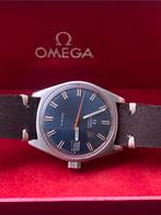 Cadran bleu rare automatique Omega Geneve, Bijoux, Sacs & Beauté, Montres | Hommes, Montre-bracelet, Enlèvement ou Envoi, Cuir