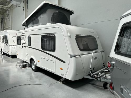 Eriba Hymer Feeling 470, Caravans en Kamperen, Caravans, Bedrijf, tot en met 6, 750 - 1000 kg, Rondzit, Eriba, 2 aparte bedden