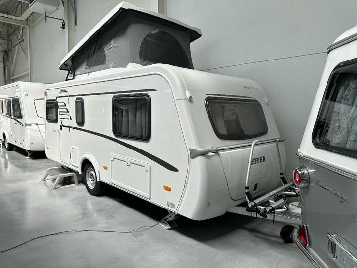 Eriba Hymer Feeling 470, Caravans en Kamperen, Caravans, Bedrijf, tot en met 6, 750 - 1000 kg, Rondzit, Eriba, 2 aparte bedden