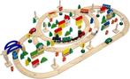 messefix 130 delig houten treinspel voor kinderen GRATIS LEV
