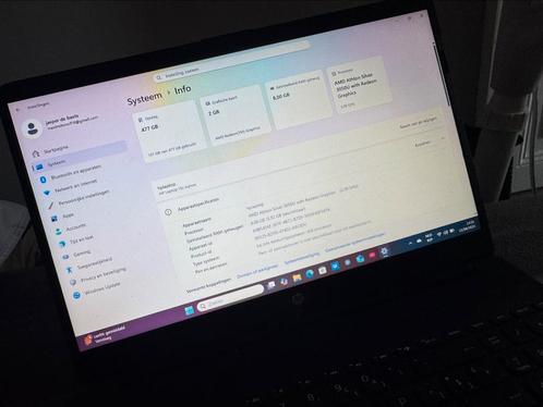 Hp laptop 15s, Computers en Software, Windows Laptops, Zo goed als nieuw, 15 inch, HDD, 2 tot 3 Ghz, 8 GB, Azerty, Met videokaart