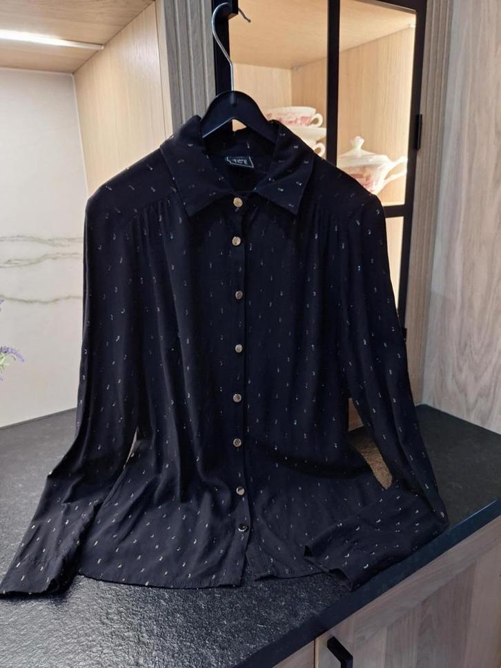 Mooie Blouse van Green Ice * Maat 36, Kleding | Dames, Blouses en Tunieken, Maat 36 (S), Zwart, Ophalen