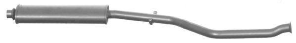 Uitlaat, Middendemper Peugeot 206 1.6, Auto-onderdelen, Uitlaatsystemen, Peugeot, Nieuw, Ophalen of Verzenden