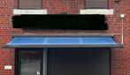 Blauwe zonnetent, Tuin en Terras, Ophalen, Gebruikt, Elektrisch, Rolluik