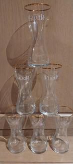 Kwak glazen 6 stuks, Ophalen, Zo goed als nieuw, Bierglas
