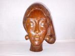 Afrikaans Beeld Dame., Antiquités & Art, Art | Sculptures & Bois, Enlèvement ou Envoi