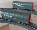 Vend set de 2 wagons bâchés CFL Marklin réf. 47207 en boîte, Wisselstroom, Ophalen of Verzenden, Märklin, Nieuw