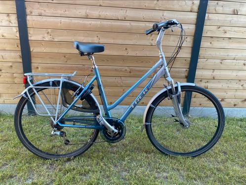 Trek damesfiets, Fietsen en Brommers, Fietsen | Dames | Damesfietsen, Zo goed als nieuw, Versnellingen, 56 cm of meer, Ophalen