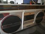 radio cassette Sanyo M9802AK uit begin jaren '80, Audio, Tv en Foto, Gebruikt, Ophalen of Verzenden, Radio