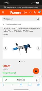 Nieuw diamantboormachine, Doe-het-zelf en Bouw, Ophalen, Zo goed als nieuw