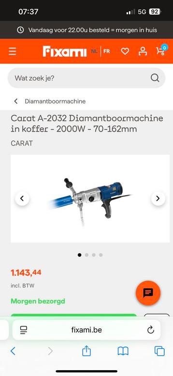 Nieuw diamantboormachine beschikbaar voor biedingen