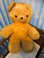 Oude gele teddybeer, Verzamelen, Beren en Cherished Teddies, Ophalen of Verzenden, Gebruikt, Stoffen beer, Overige merken