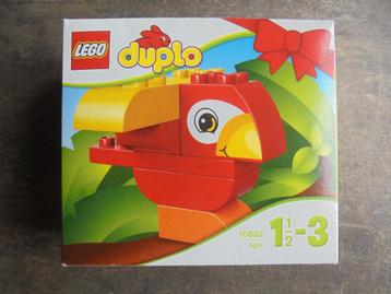 Lego Duplo My First Parrot Set (zie foto's) 2, Enlèvement ou Envoi, Utilisé, Briques en vrac, Duplo
