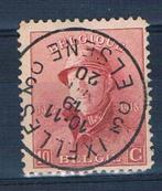 OCB 168 stempel Ixelles-Elsene 19 VII 20, Met stempel, Staatshoofden, Ophalen of Verzenden, Gestempeld