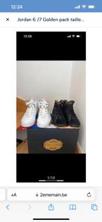 Jordan 6 / 7 Golden pack taille 9us/42,5, Baskets, Jordan, Enlèvement ou Envoi, Blanc