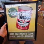 Carton Veedol sous cadre - 1958, Enlèvement ou Envoi, Emballage