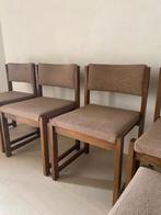 Vintage dining chairs, Huis en Inrichting, Stoelen, Ophalen, Hout, Gebruikt, Bruin
