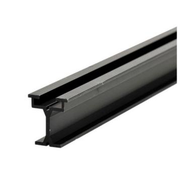 Zwarte aluminium gordijnrails Eurotrack  beschikbaar voor biedingen