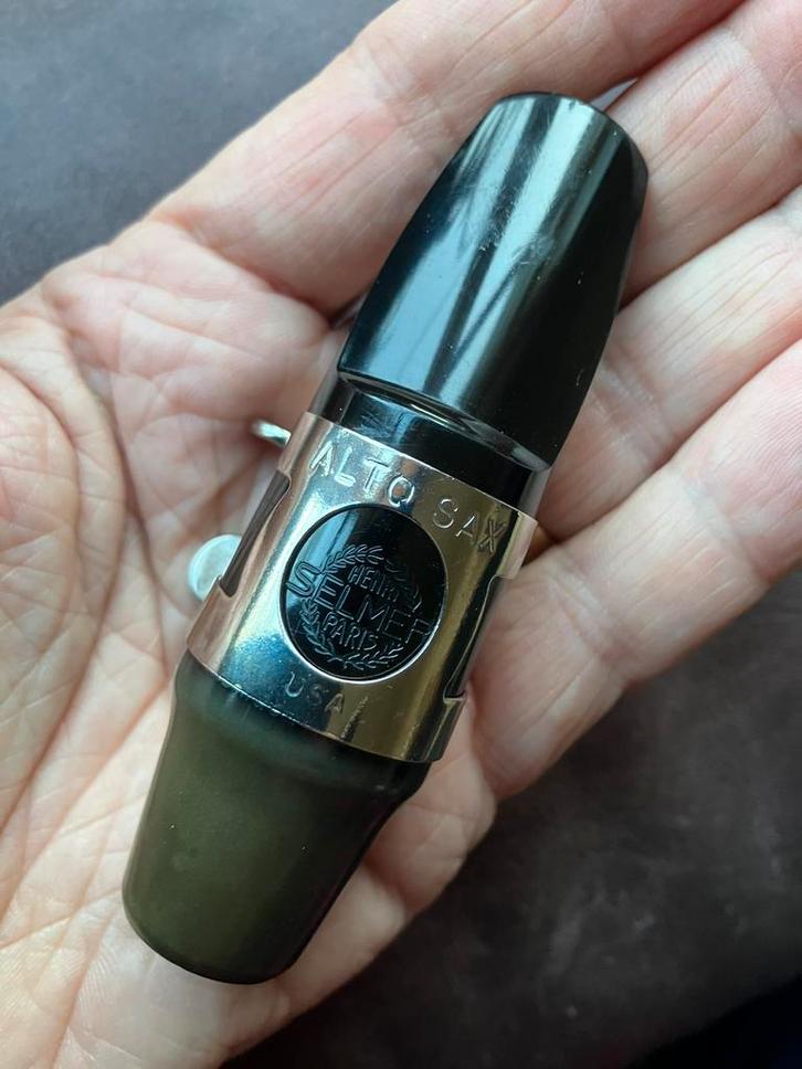 Embout SELMER S80 C** avec ligature, Musique & Instruments, Instruments | Pièces, Comme neuf, Saxophone, Enlèvement